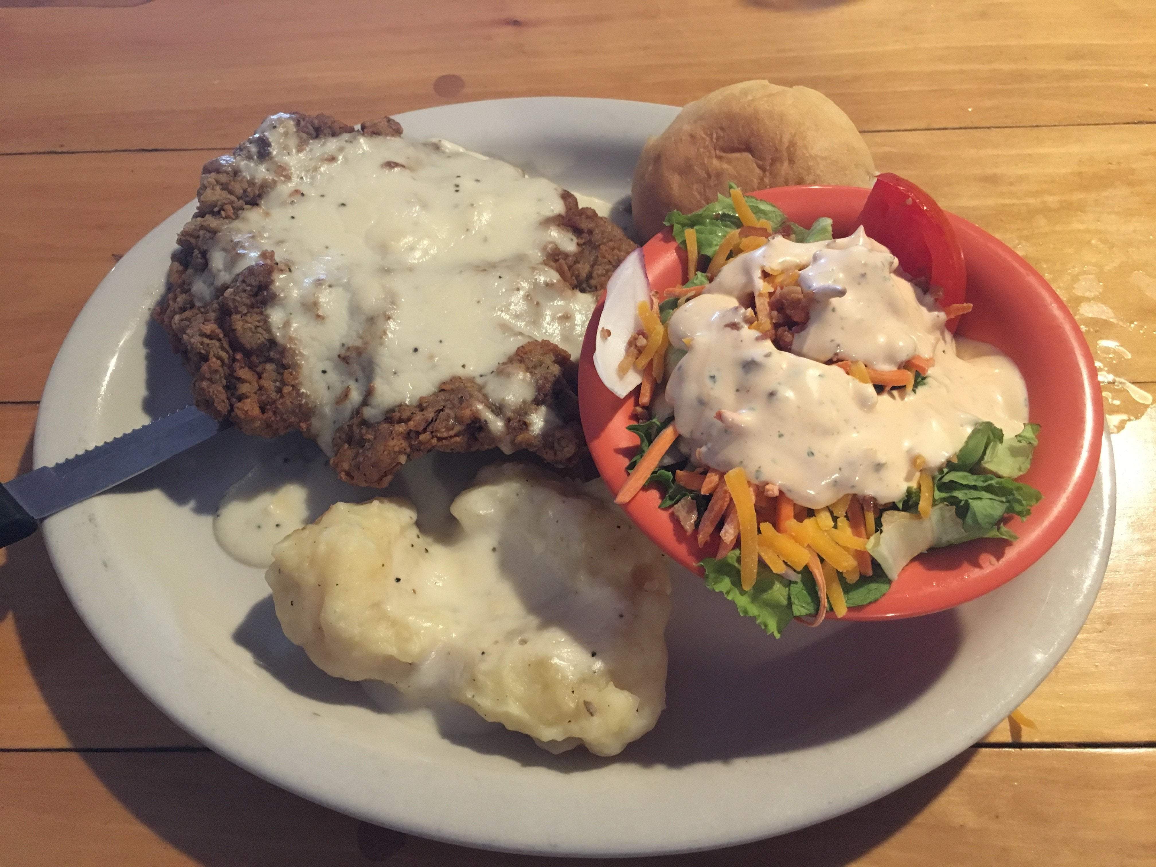 Big Ole Chicken Fried Steak!